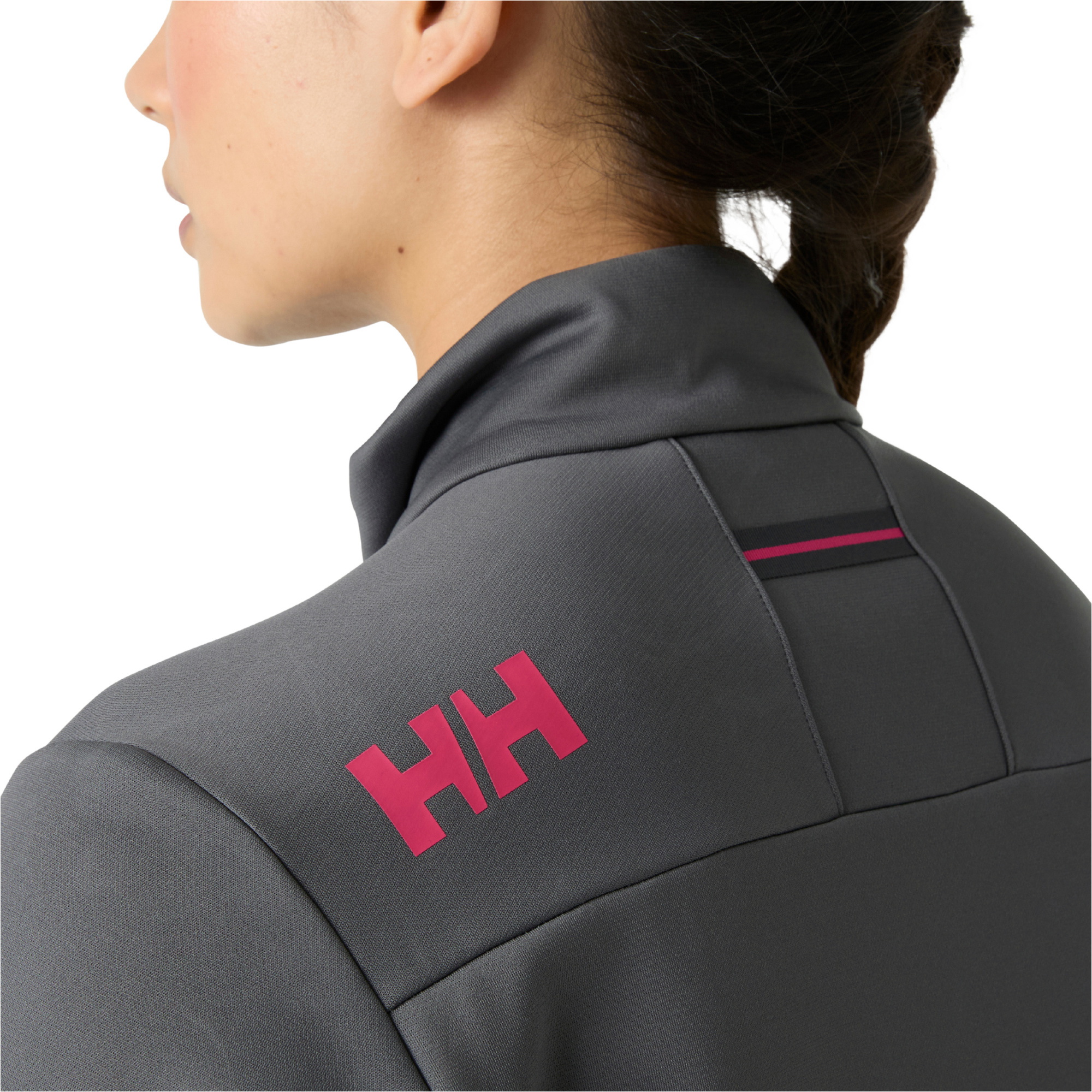 2026 Helly Hansen Womens Crew Fleece Jacket 34604 - Thunder Grey